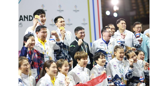 ธ.ก.ส. ร่วมให้กำลังใจนักกีฬาบาสเกตบอลไทยในศึกซีเกมส์ 2025