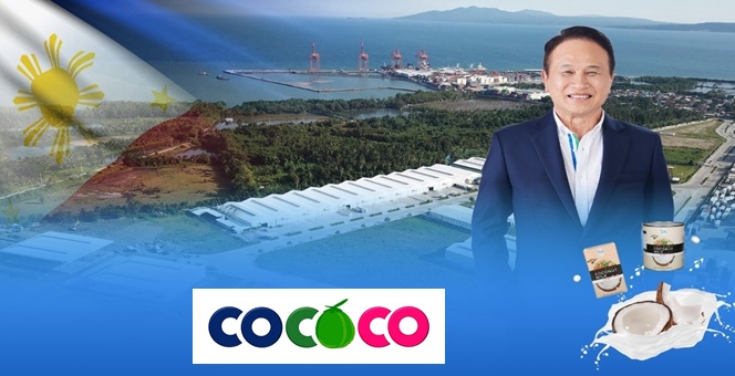 COCOCO มองไกล-ถูกทาง เดินหน้าลงทุนในฟิลิปปินส์ รับมือภาษีนำเข้าสหรัฐฯ
